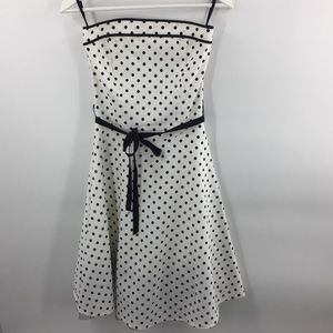 polka dot dress vintage (80s)
